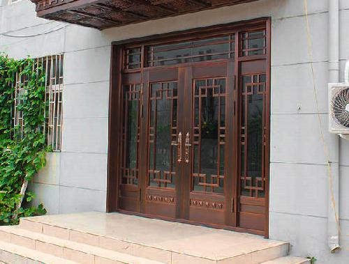 銅門實景工程案例15