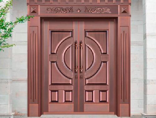 銅門實景工程案例19