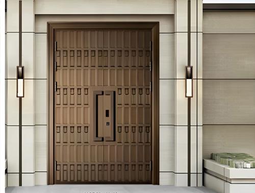 銅門實景工程案例20