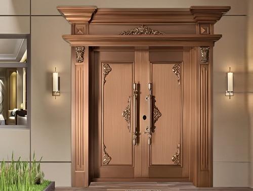 銅門實景工程案例23