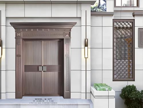 銅門實景工程案例25