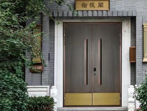 銅門實景工程案例31