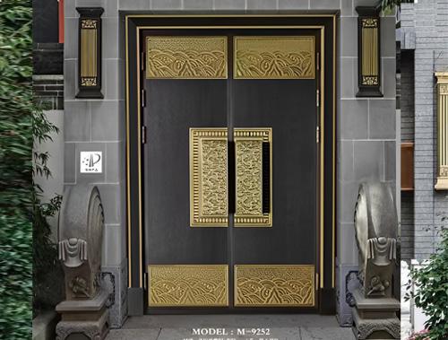 銅門實景工程案例32