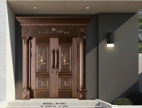 銅門實景工程案例33